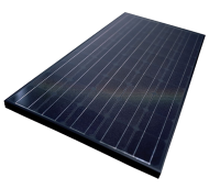 sort panel til solcelleanlæg